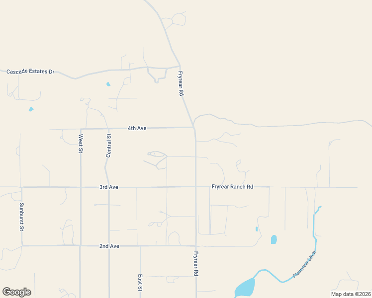 map of restaurants, bars, coffee shops, grocery stores, and more near 67161 Fryrear Road in Bend