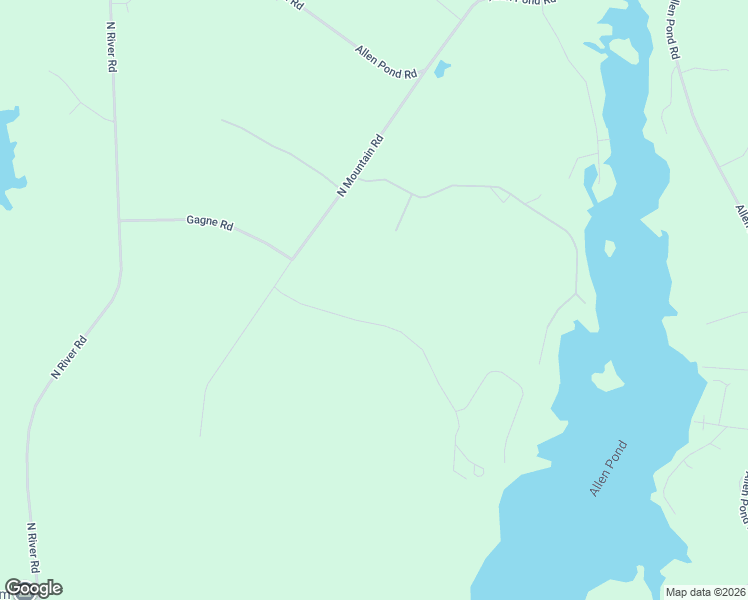 map of restaurants, bars, coffee shops, grocery stores, and more near 62 Allen Pond Campground Road in Greene