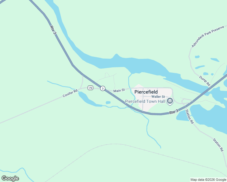 map of restaurants, bars, coffee shops, grocery stores, and more near Old State Road in Piercefield