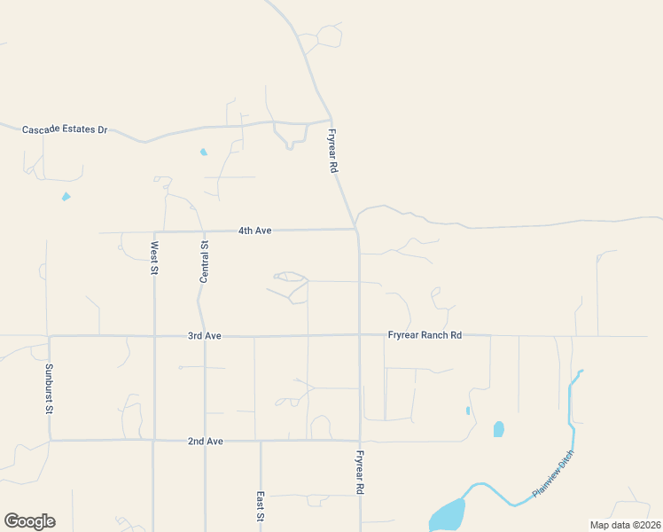 map of restaurants, bars, coffee shops, grocery stores, and more near 67161 Fryrear Road in Bend