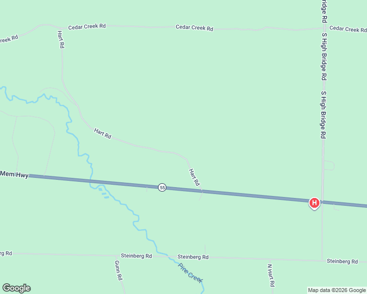 map of restaurants, bars, coffee shops, grocery stores, and more near 362-2816 Hart Road in Wellston