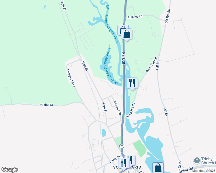 map of restaurants, bars, coffee shops, grocery stores, and more near 8 Paris Promenade in Paris