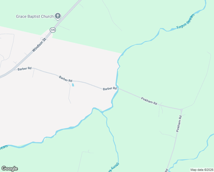 map of restaurants, bars, coffee shops, grocery stores, and more near 154 Barber Road in Randolph