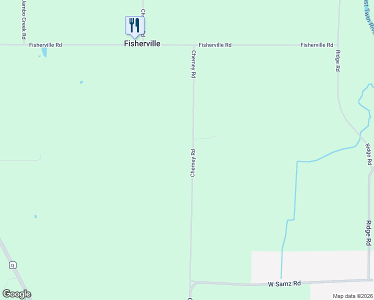 map of restaurants, bars, coffee shops, grocery stores, and more near 11228 Cherney Road in Mishicot