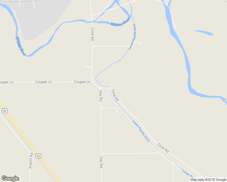 map of restaurants, bars, coffee shops, grocery stores, and more near 473 Cove Road in Weiser