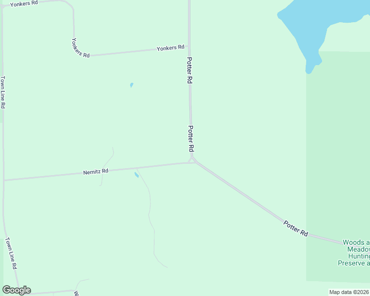 map of restaurants, bars, coffee shops, grocery stores, and more near N4507 Potter Road in Warrens