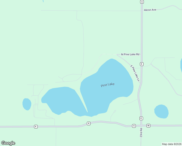map of restaurants, bars, coffee shops, grocery stores, and more near W5575 North Pine Lake Road in Waupaca