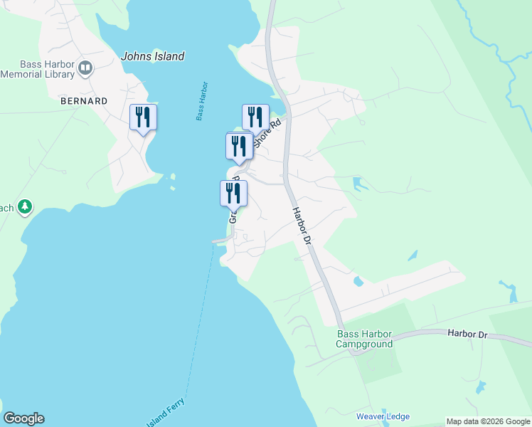 map of restaurants, bars, coffee shops, grocery stores, and more near 14 Richardson Road in Tremont