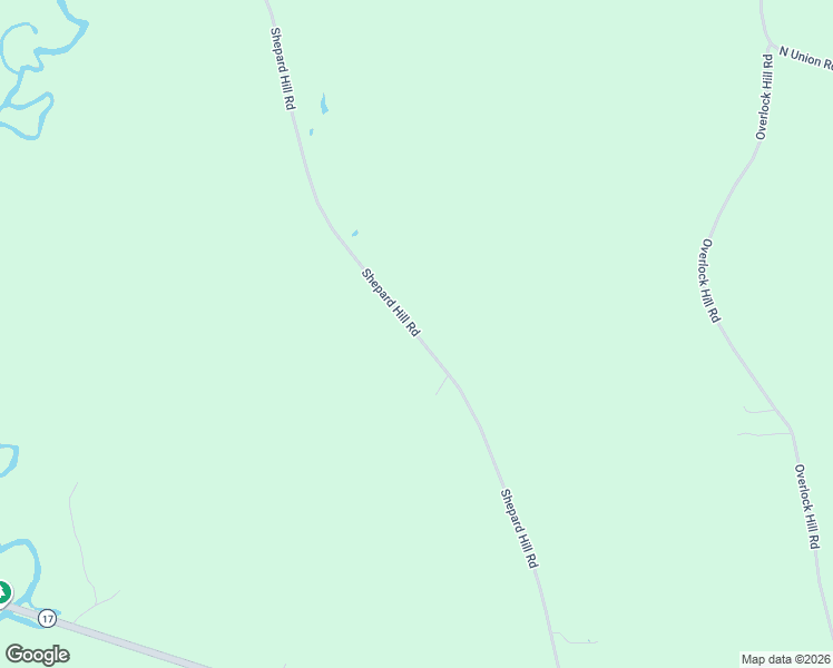 map of restaurants, bars, coffee shops, grocery stores, and more near 1095 Shepard Hill Road in Union