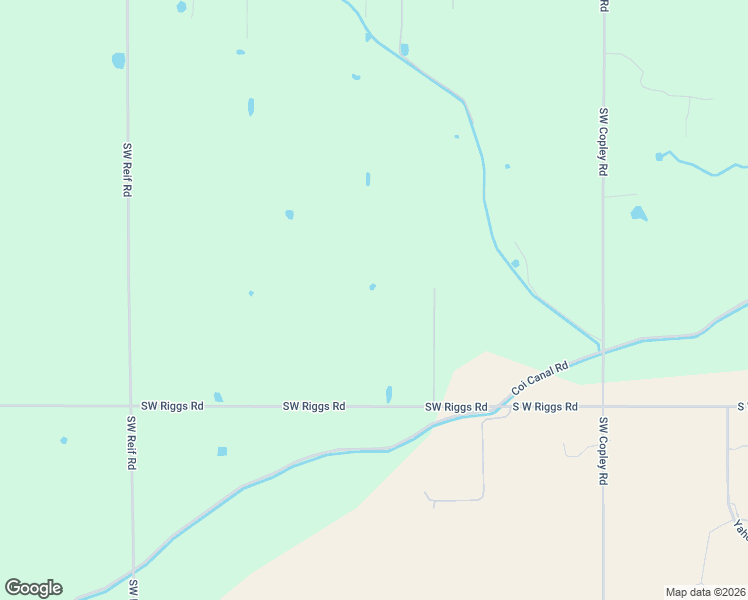 map of restaurants, bars, coffee shops, grocery stores, and more near 13501 Southwest Riggs Road in Powell Butte