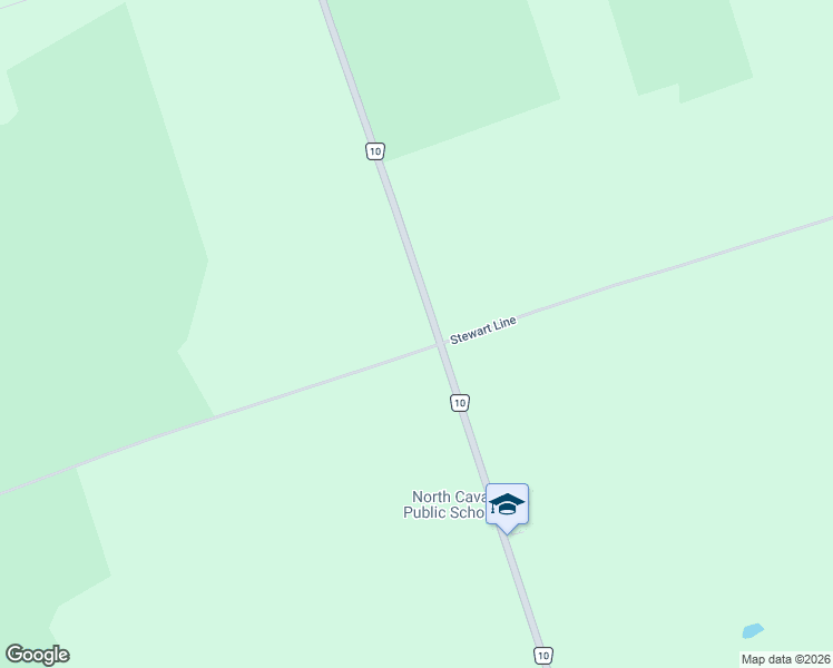 map of restaurants, bars, coffee shops, grocery stores, and more near 920 Stewart Line in Cavan-Monaghan