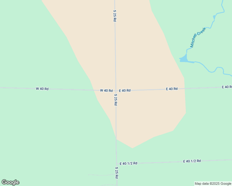 map of restaurants, bars, coffee shops, grocery stores, and more near 7001 South 25 Road in Boon