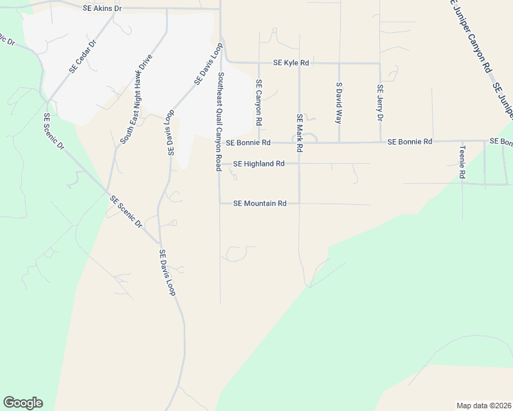 map of restaurants, bars, coffee shops, grocery stores, and more near 1854 Southeast Mountain Road in Prineville