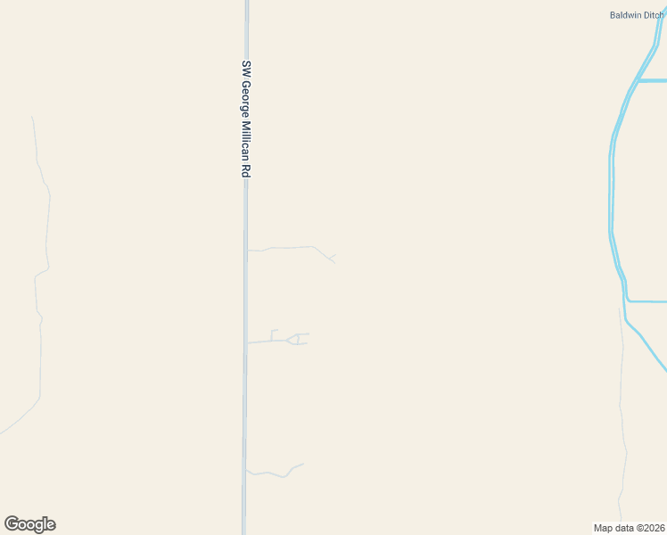 map of restaurants, bars, coffee shops, grocery stores, and more near 6820 Southwest George Millican Road in Prineville