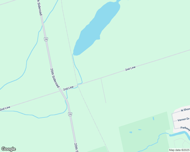 map of restaurants, bars, coffee shops, grocery stores, and more near 1202 2 Line in Innisfil
