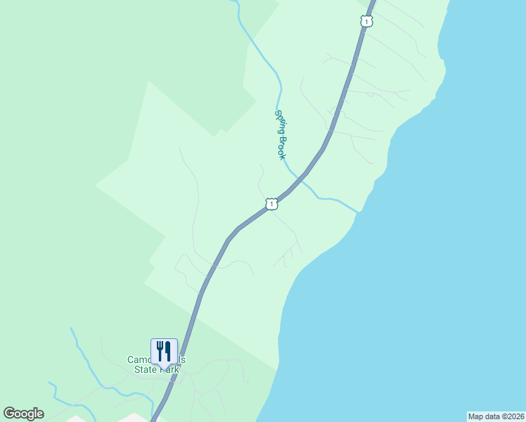 map of restaurants, bars, coffee shops, grocery stores, and more near 440 Belfast Road in Camden