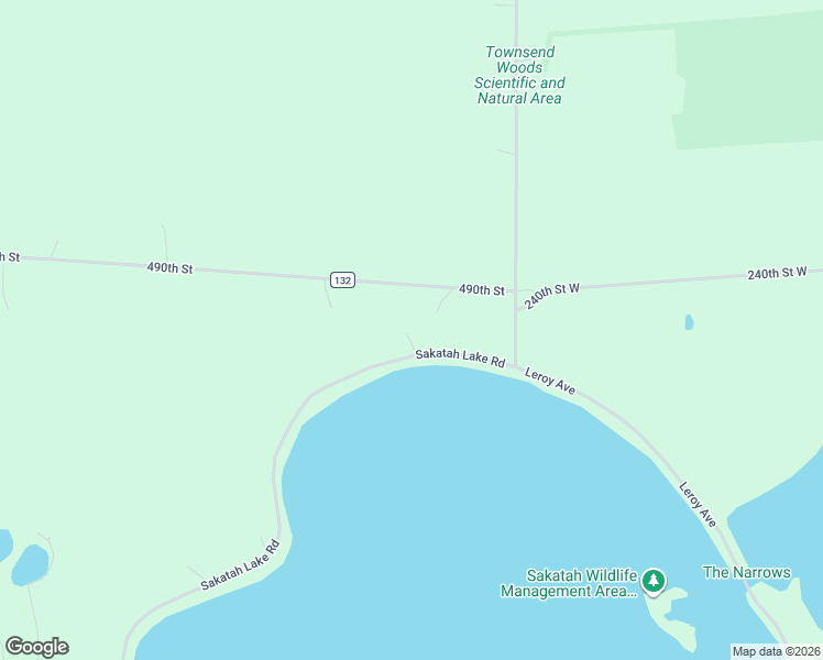 map of restaurants, bars, coffee shops, grocery stores, and more near 13236 Sakatah Lake Road in Waterville