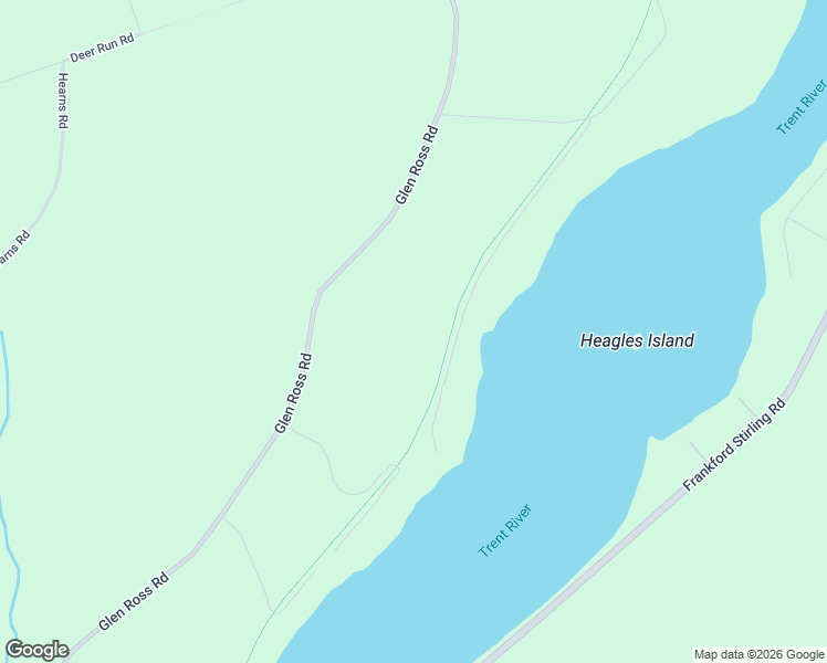 map of restaurants, bars, coffee shops, grocery stores, and more near 636 Glen Ross Road in Quinte West