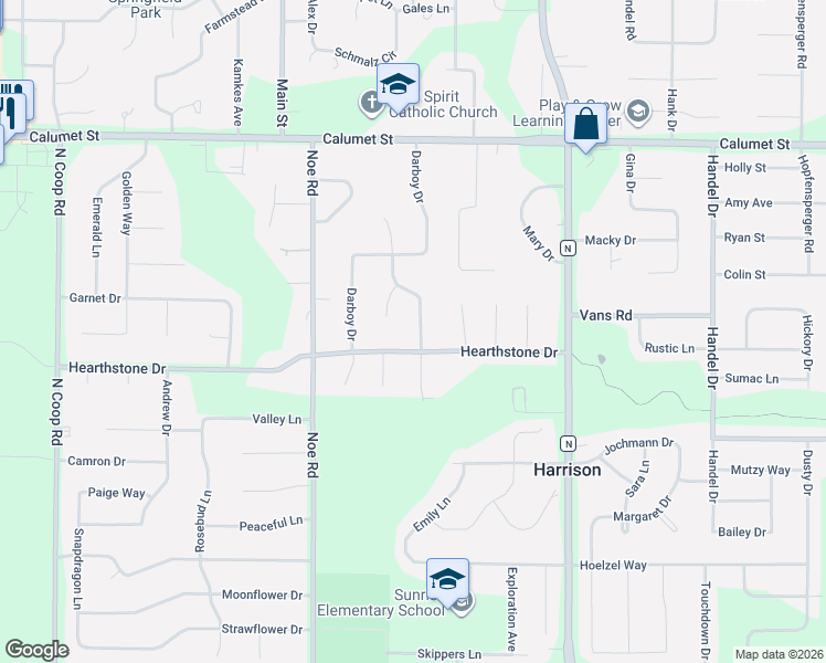 map of restaurants, bars, coffee shops, grocery stores, and more near 9555 Crystal Drive in Appleton