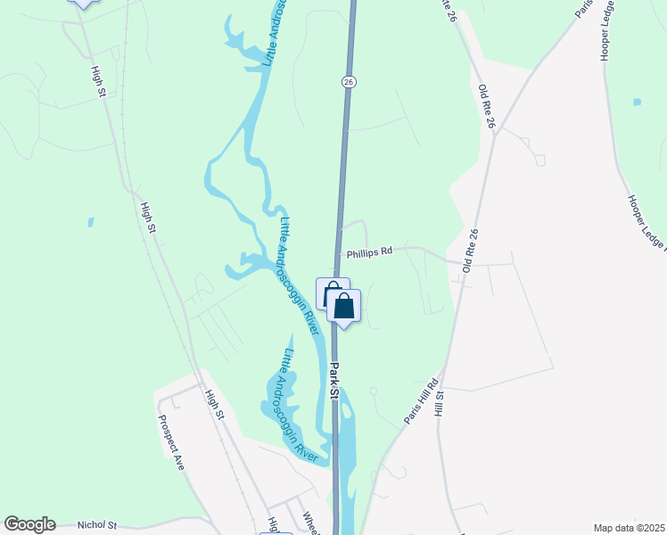 map of restaurants, bars, coffee shops, grocery stores, and more near 661 Park Street in Paris