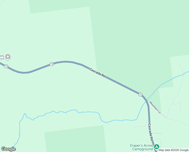 map of restaurants, bars, coffee shops, grocery stores, and more near 4775 Cascade Road in Lake Placid