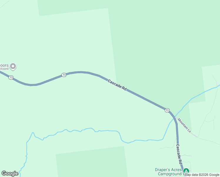 map of restaurants, bars, coffee shops, grocery stores, and more near 4775 Cascade Road in Lake Placid