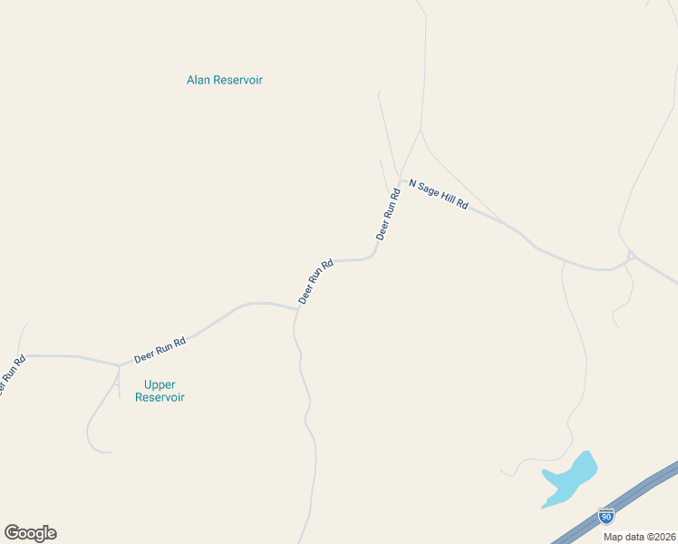 map of restaurants, bars, coffee shops, grocery stores, and more near 21 Deer Run Road in Gillette