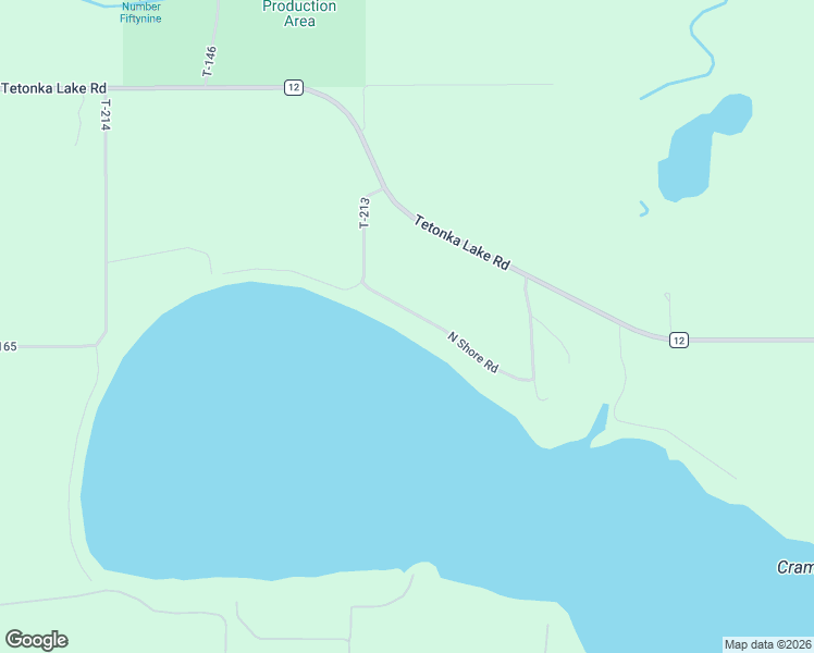 map of restaurants, bars, coffee shops, grocery stores, and more near 48901 North Shore Road in Waterville