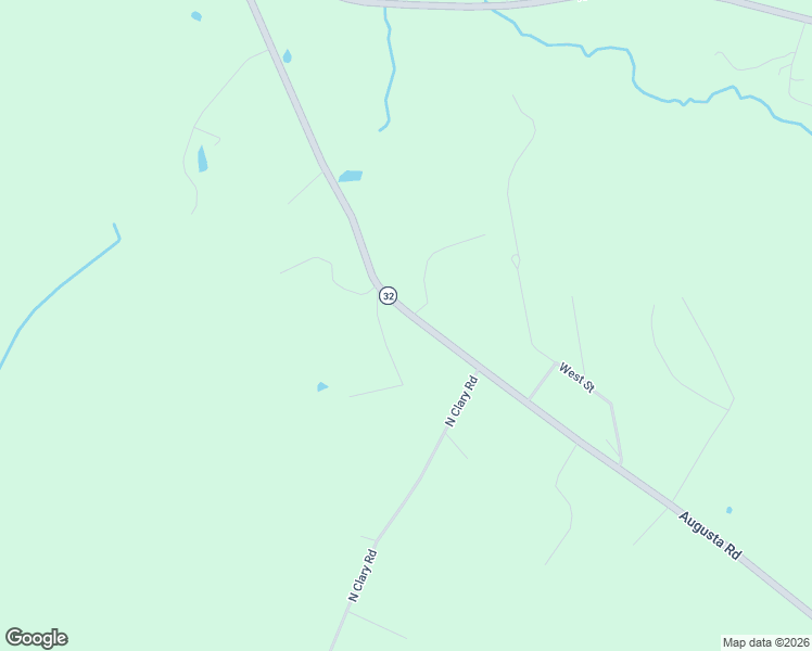 map of restaurants, bars, coffee shops, grocery stores, and more near 822 Augusta Road in Jefferson