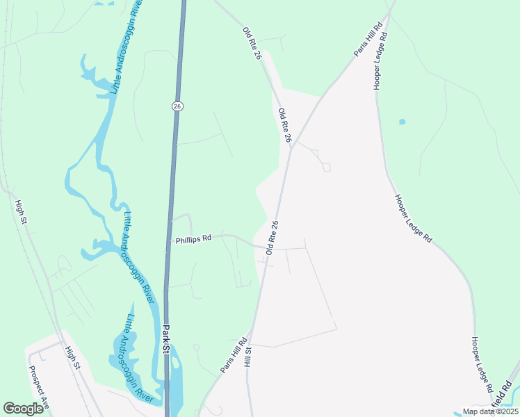 map of restaurants, bars, coffee shops, grocery stores, and more near 176 Paris Hill Road in Paris