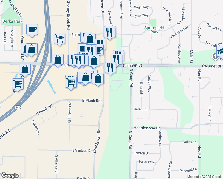 map of restaurants, bars, coffee shops, grocery stores, and more near 6150 Victorian Drive in Appleton