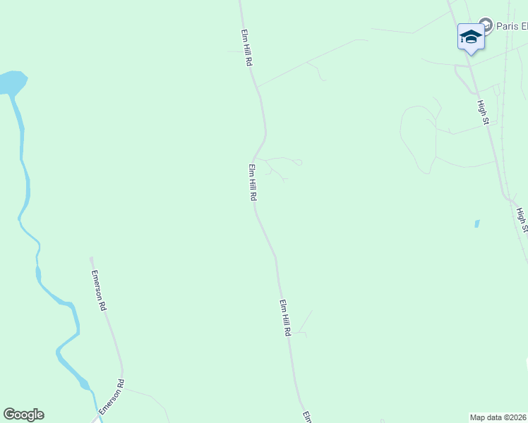 map of restaurants, bars, coffee shops, grocery stores, and more near 155 Elm Hill Road in Paris