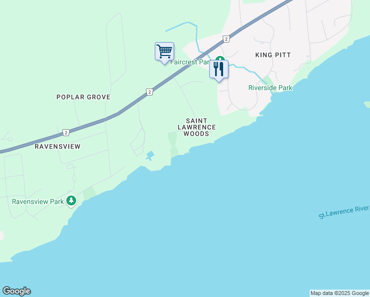 map of restaurants, bars, coffee shops, grocery stores, and more near 955 McKnight Road in Kingston