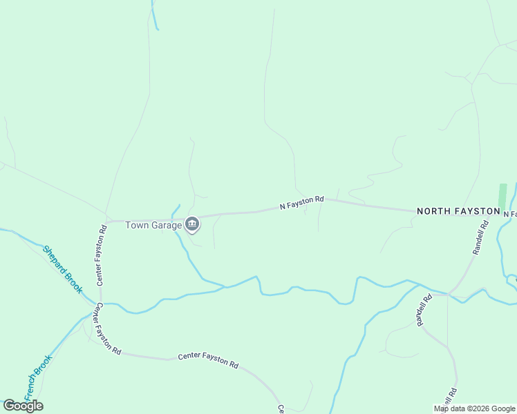 map of restaurants, bars, coffee shops, grocery stores, and more near 3542 North Fayston Road in Moretown