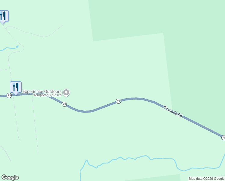 map of restaurants, bars, coffee shops, grocery stores, and more near 4862 Cascade Rd in Lake Placid