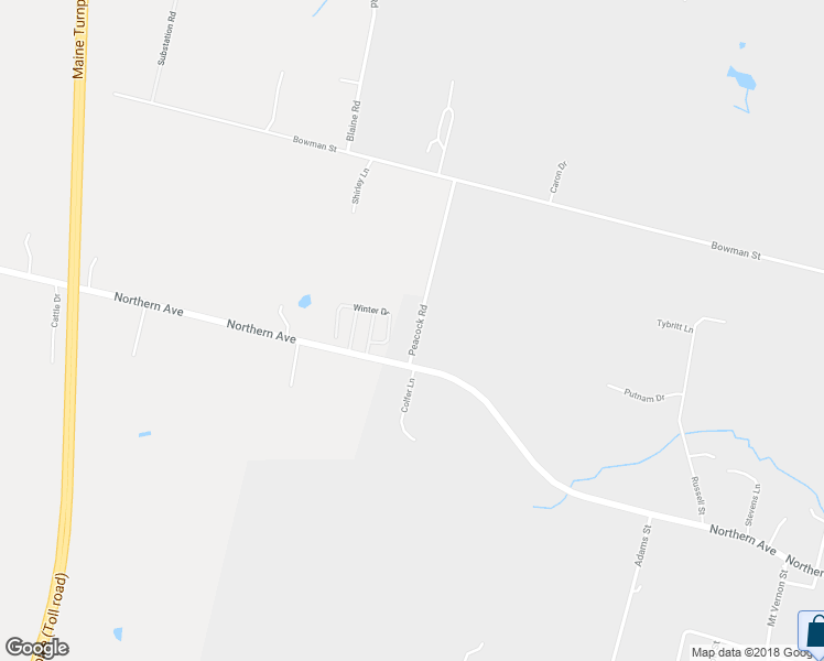 map of restaurants, bars, coffee shops, grocery stores, and more near 63 Peacock Road in Farmingdale
