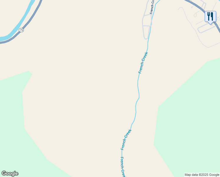 map of restaurants, bars, coffee shops, grocery stores, and more near in Clayton