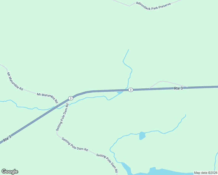 map of restaurants, bars, coffee shops, grocery stores, and more near 39 State Route 3 in Tupper Lake