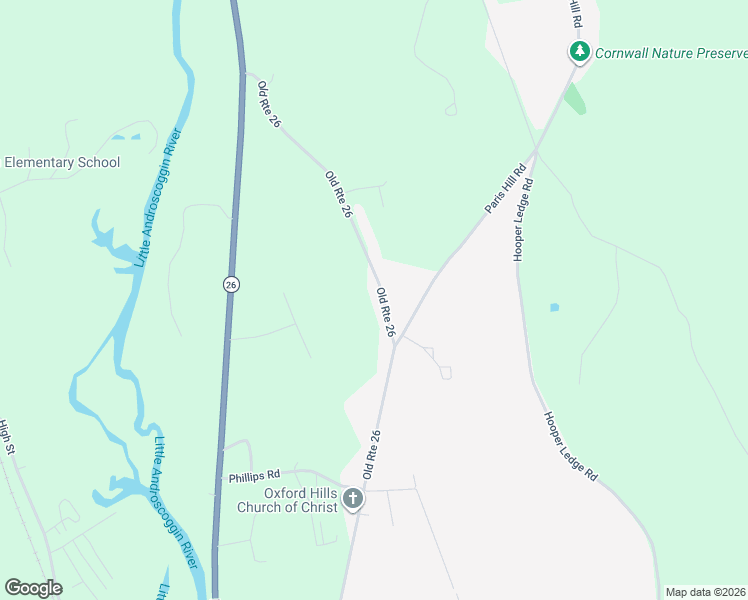 map of restaurants, bars, coffee shops, grocery stores, and more near 28 Old Route 26 in Paris