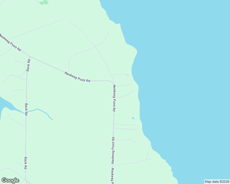 map of restaurants, bars, coffee shops, grocery stores, and more near 523 Naskeag Point Road in Brooklin