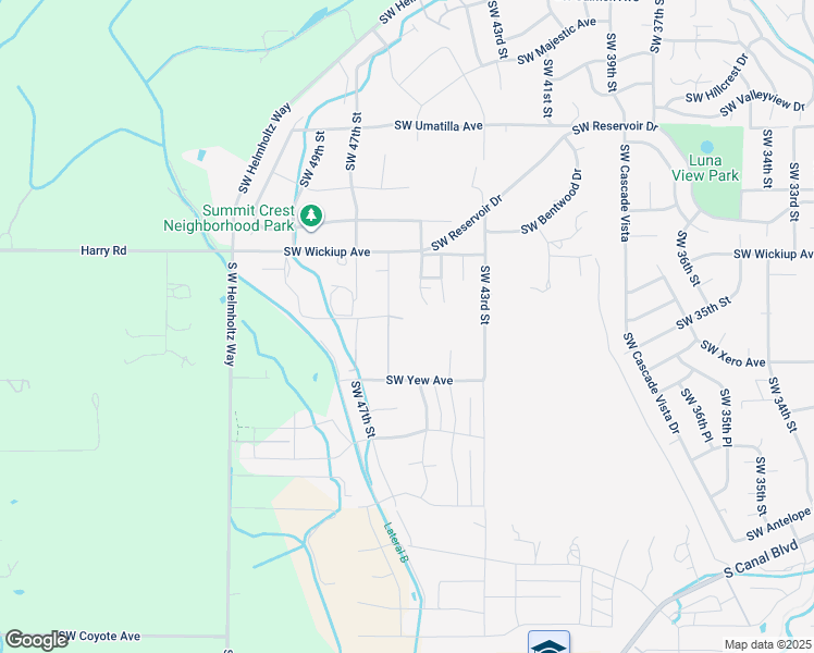 map of restaurants, bars, coffee shops, grocery stores, and more near 3210 Southwest 46th Street in Redmond