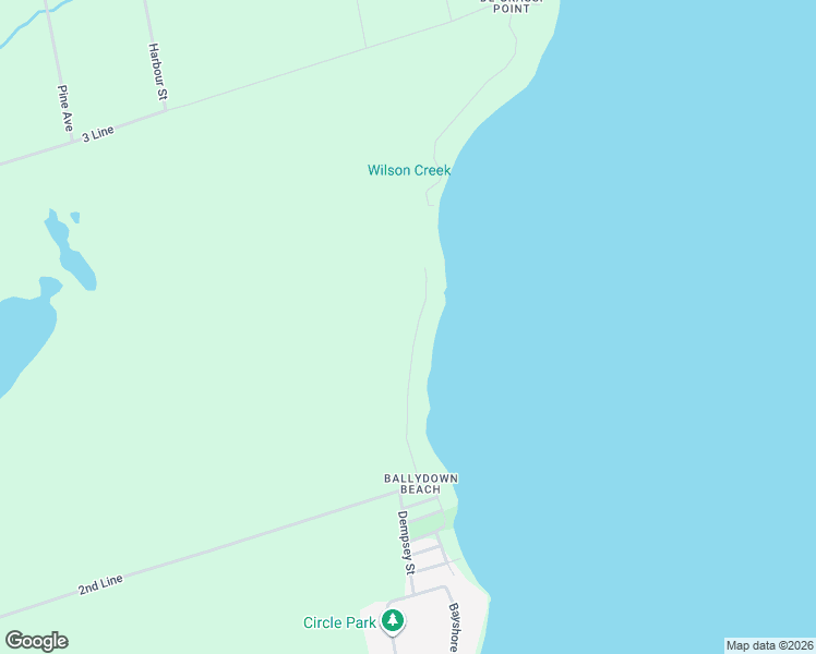 map of restaurants, bars, coffee shops, grocery stores, and more near 412 Limerick Street in Innisfil
