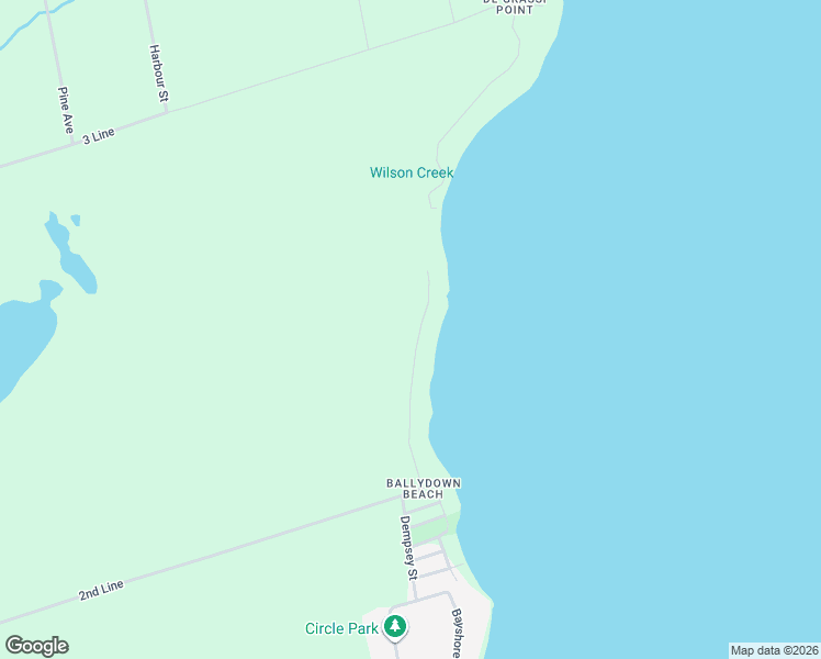 map of restaurants, bars, coffee shops, grocery stores, and more near 410 Limerick Street in Innisfil