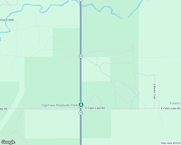 map of restaurants, bars, coffee shops, grocery stores, and more near 2785 South M 76 in West Branch