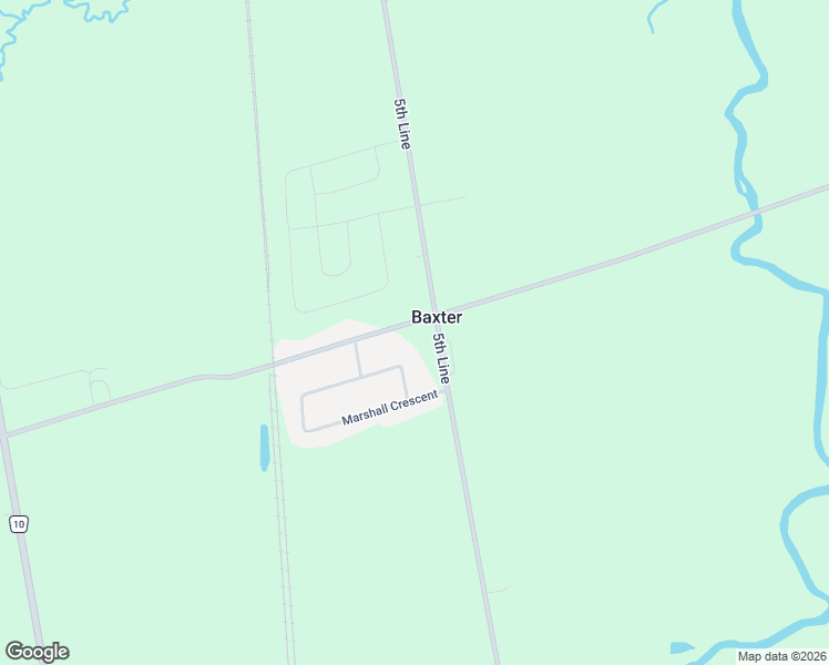 map of restaurants, bars, coffee shops, grocery stores, and more near 69 Denney Drive in Simcoe County