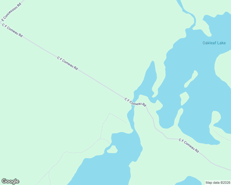 map of restaurants, bars, coffee shops, grocery stores, and more near C F Comeau Road in Clare