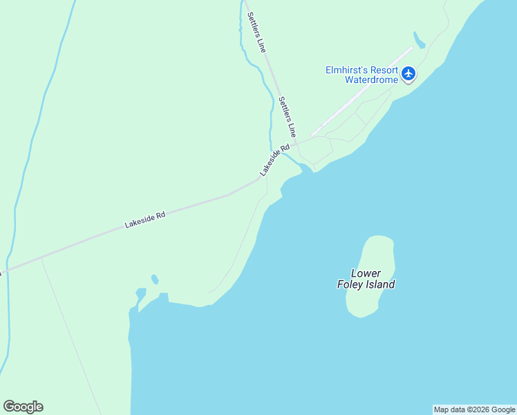 map of restaurants, bars, coffee shops, grocery stores, and more near 597 Foley Road in Otonabee-South Monaghan