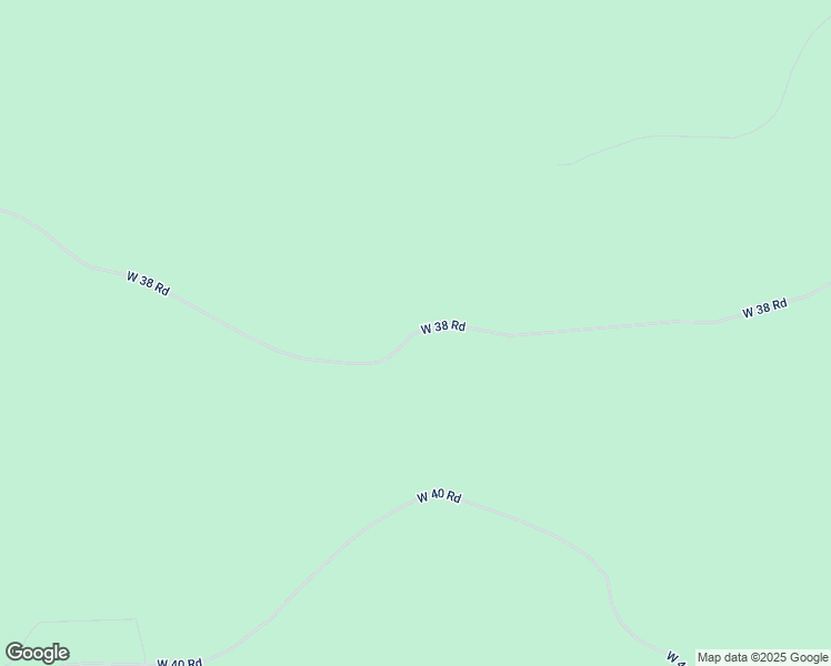 map of restaurants, bars, coffee shops, grocery stores, and more near West 38 Road in Cadillac