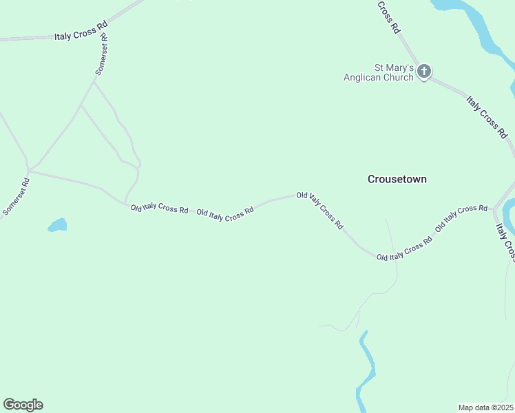 map of restaurants, bars, coffee shops, grocery stores, and more near Old Italy Cross Road in Lunenburg