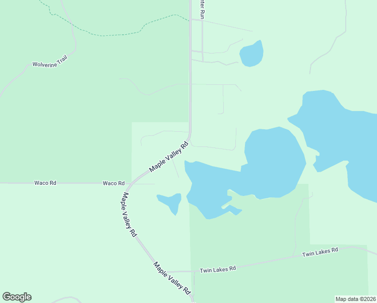 map of restaurants, bars, coffee shops, grocery stores, and more near 5868-5870 Maple Valley Road in Roscommon
